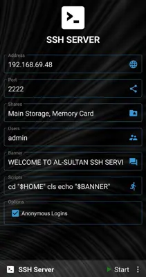 SSH Server android App screenshot 4